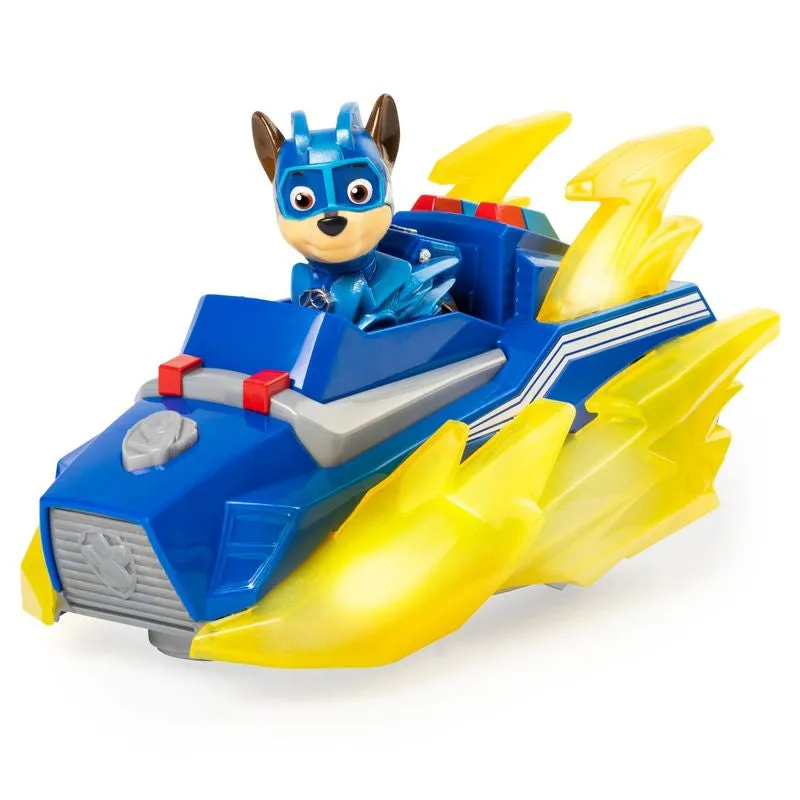 PAW Patrol Mighty Pups Charged Up Themed Vehicle Chase Deluxe Vehicle