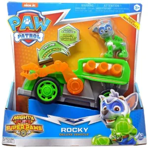 PAW Patrol Mighty Pups Themed Vehicle Rocky Deluxe Vehicle