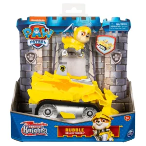 PAW Patrol Rescue Knights Themed Deluxe Vehicles Rubble