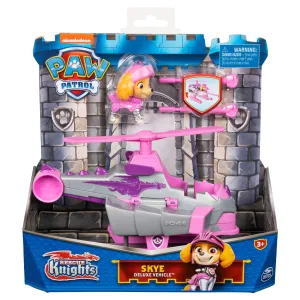 PAW Patrol Rescue Knights Themed Deluxe Vehicles Skye