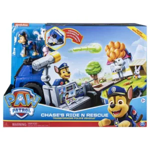 PAW Patrol Roll N Rescue Vehicle Chase's Ride N Rescue Transforming Police Vehicle