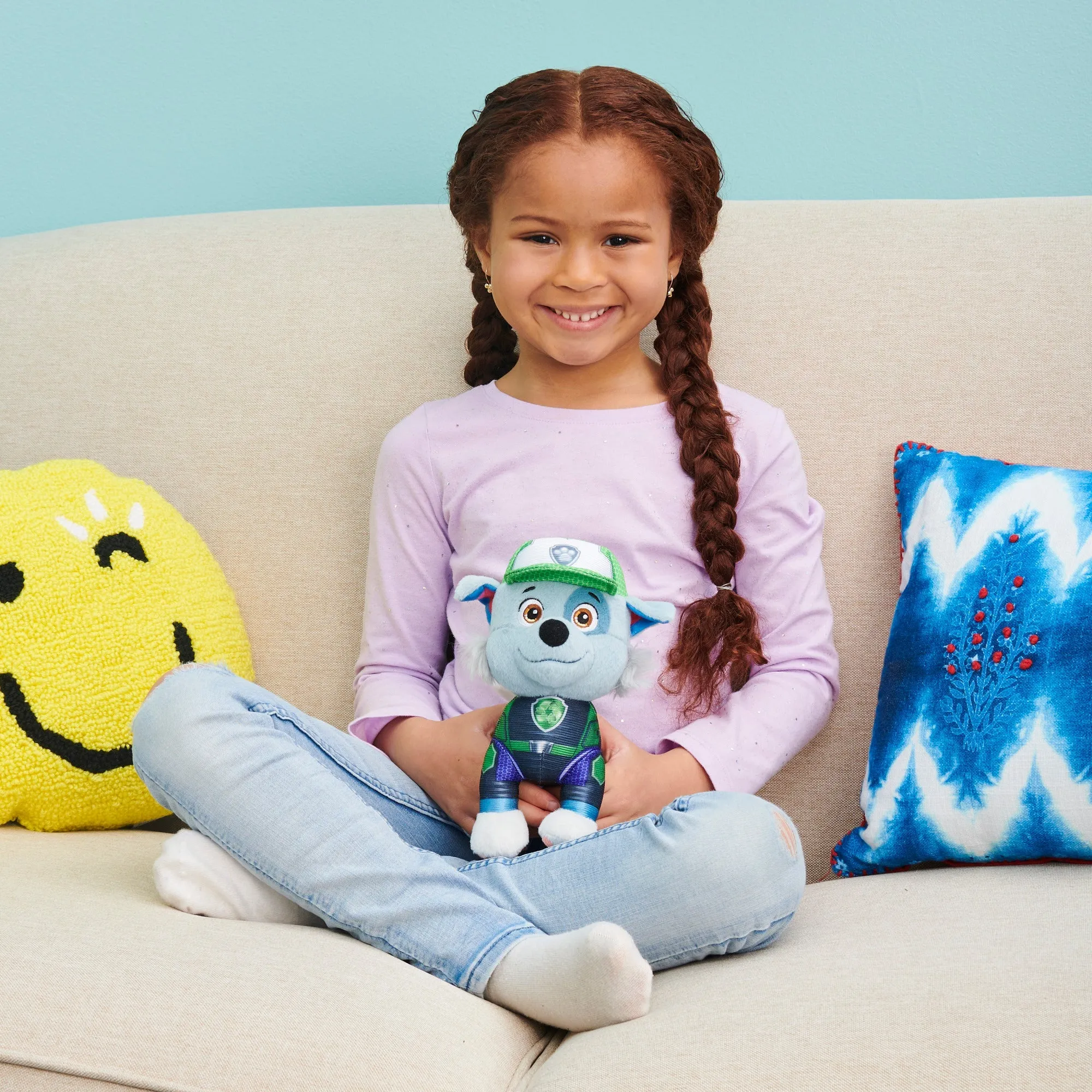 PAW Patrol The Movie Theme Plush Rocky