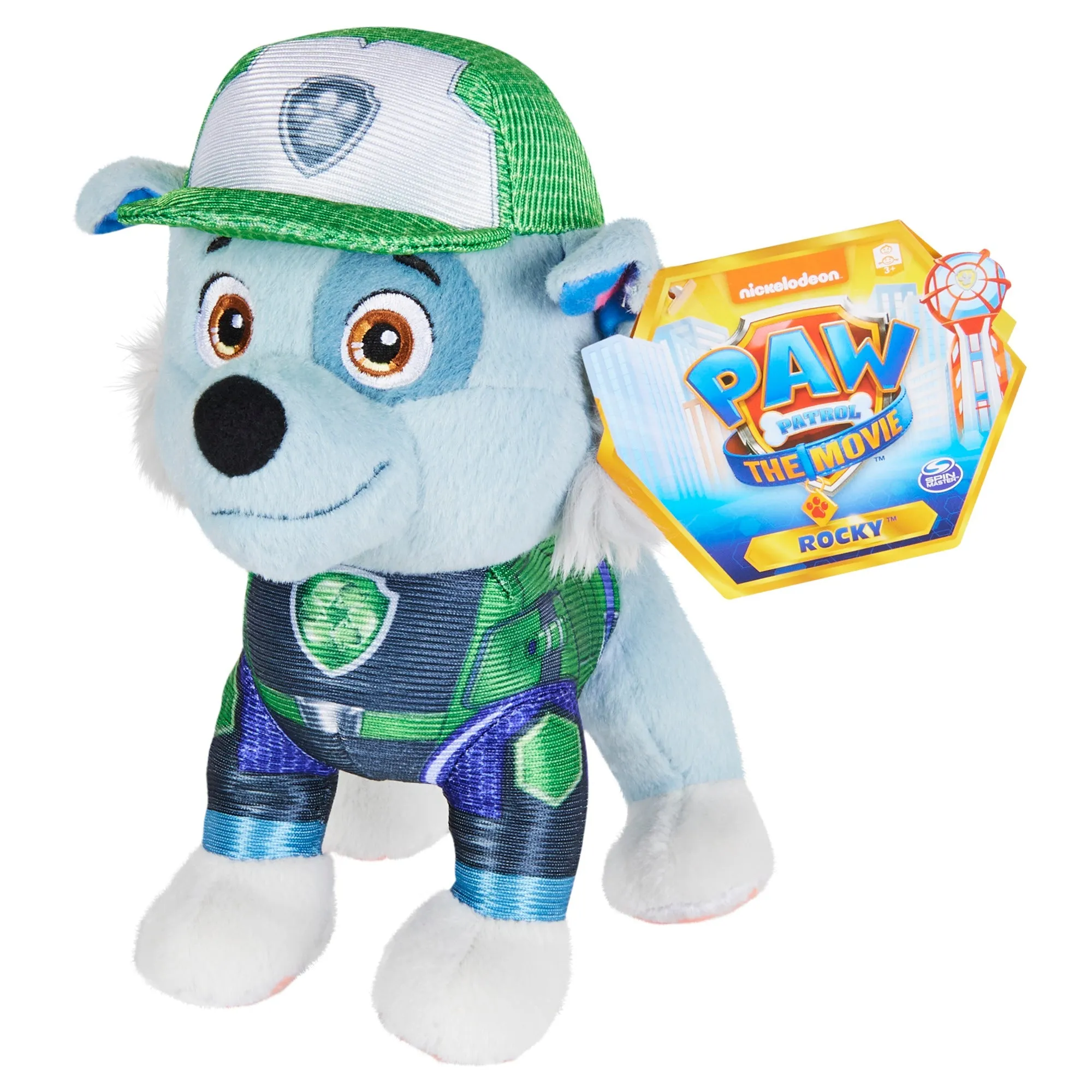 PAW Patrol The Movie Theme Plush Rocky