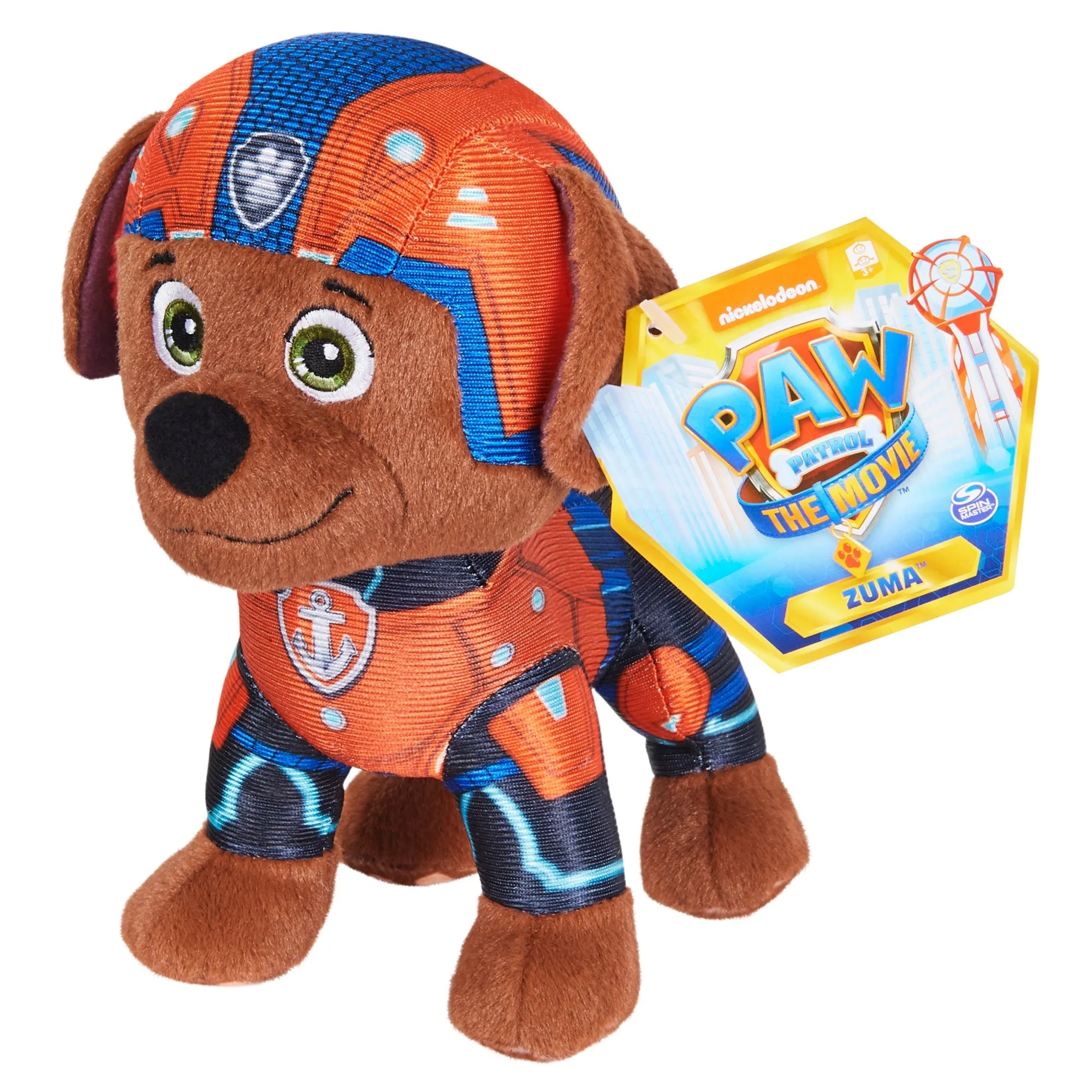 PAW Patrol The Movie Theme Plush Zuma