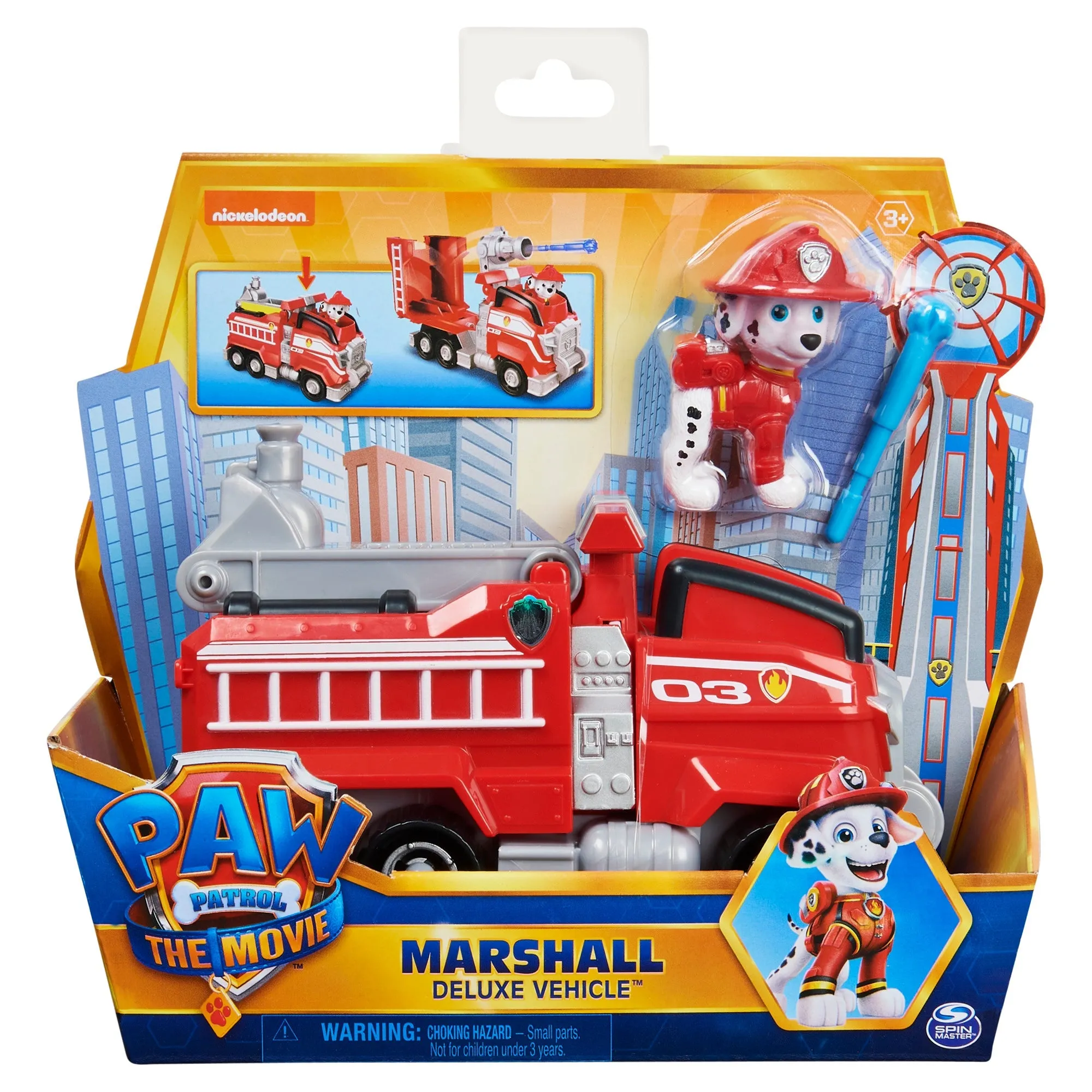 PAW Patrol The Movie Themed Vehicle Marshall Deluxe Vehicle