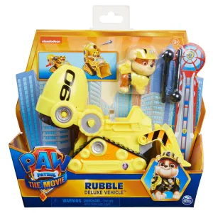 PAW Patrol The Movie Themed Vehicle Rubble Deluxe Vehicle