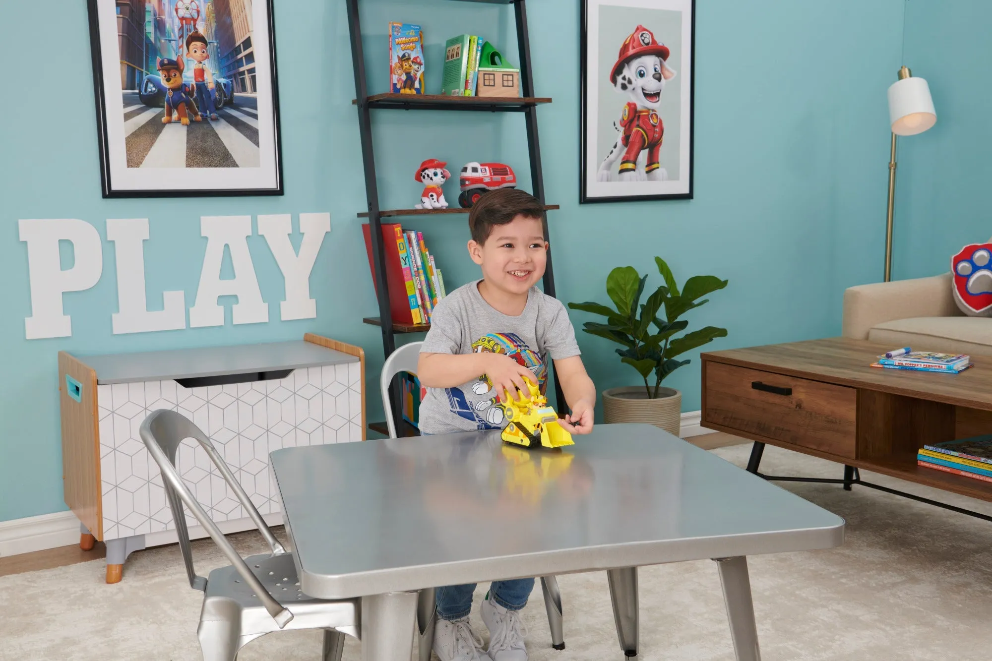 PAW Patrol The Movie Themed Vehicle Rubble Deluxe Vehicle