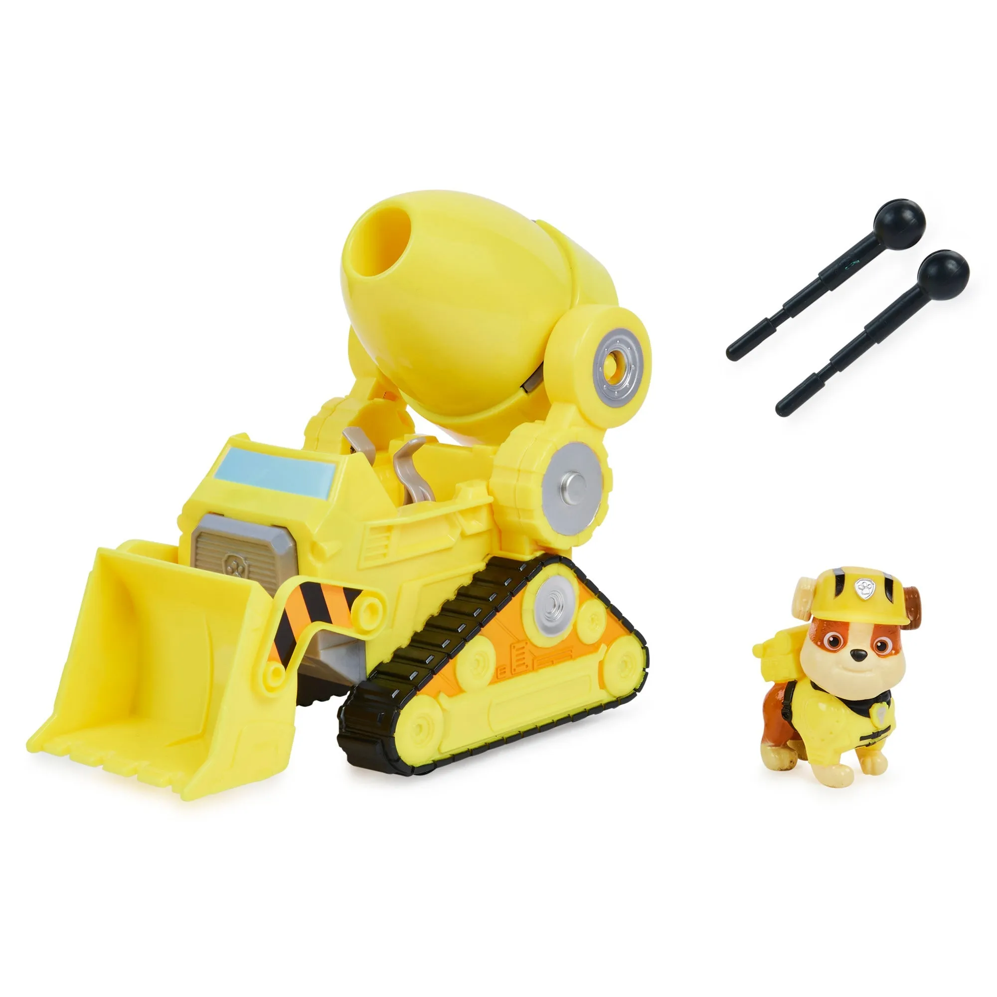 PAW Patrol The Movie Themed Vehicle Rubble Deluxe Vehicle