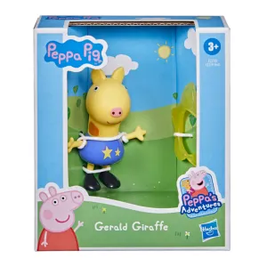 Peppa Pig Peppa's Fun Friends Figures Gerald Giraffe With Gold Mask