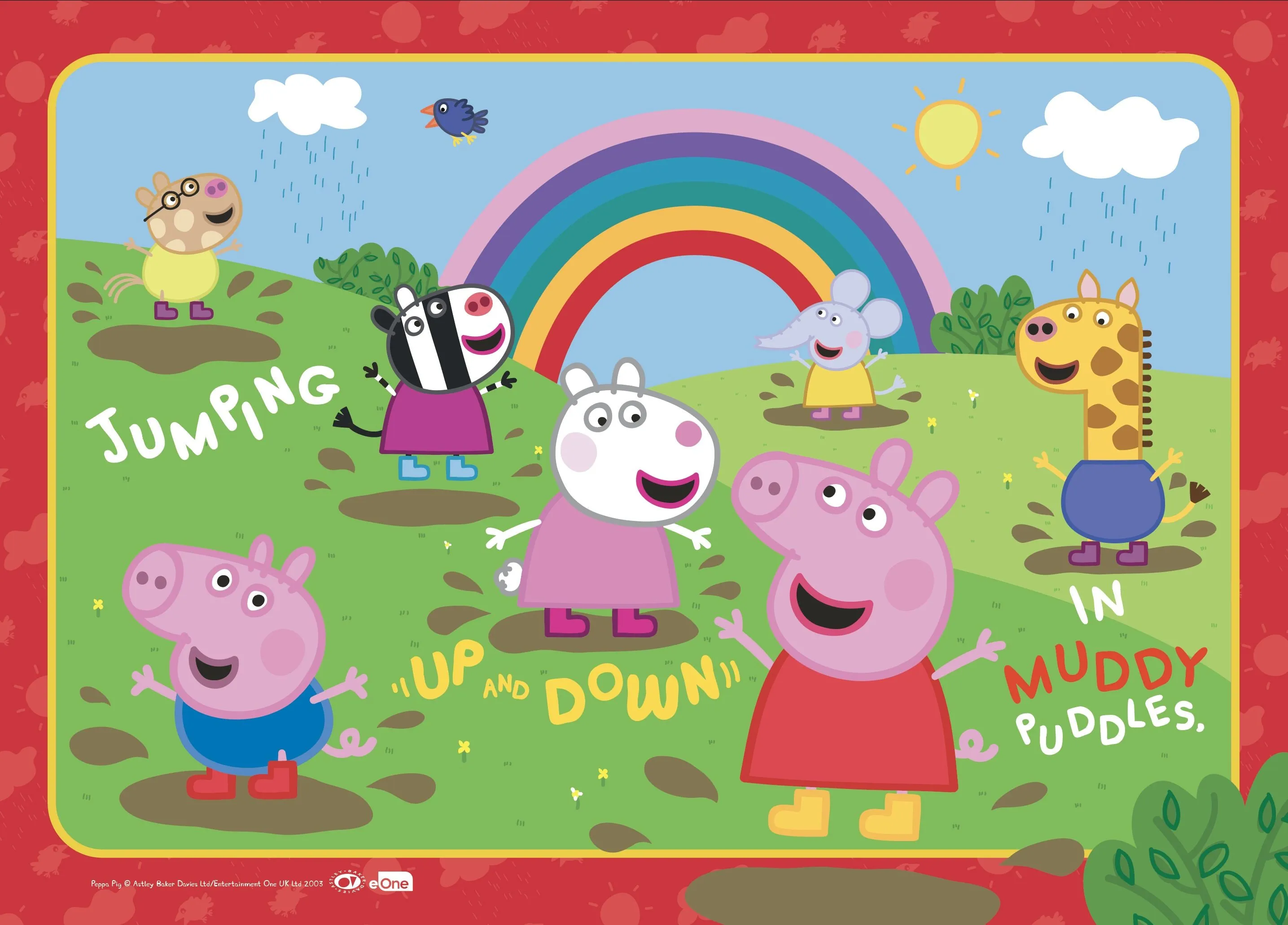 Peppa Pig Series 4 35 Piece Frame Tray Puzzle Assorted Styles