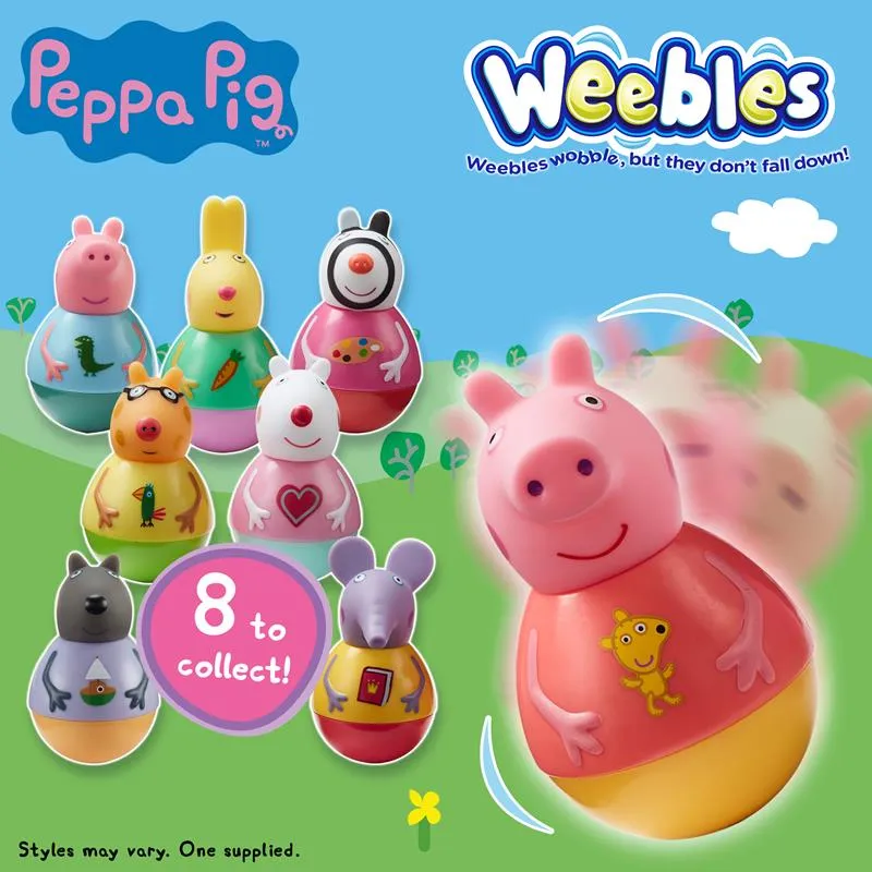 Peppa Pig Weebles Figure Peppa Pig
