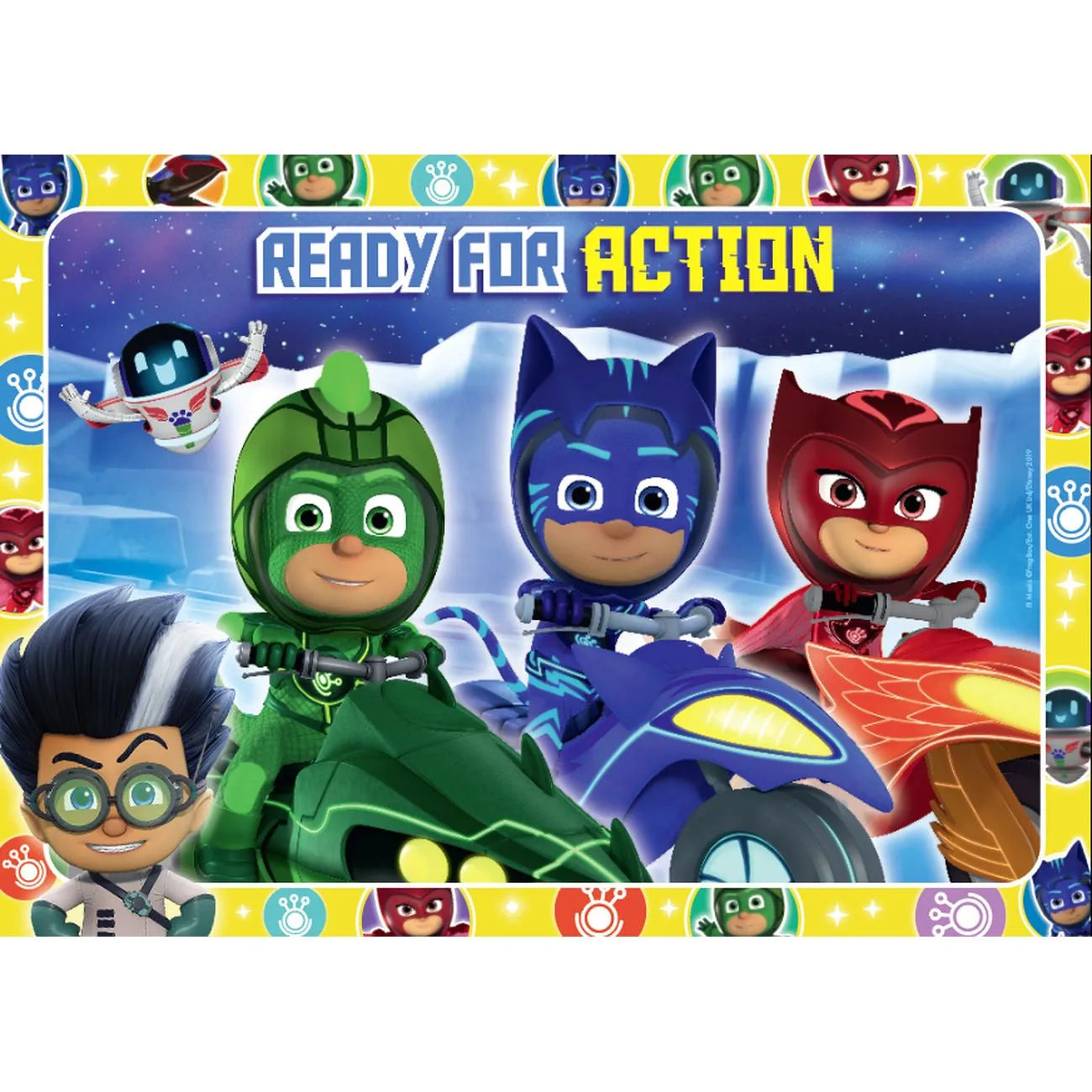 Pj Masks 35 Piece Frame Tray Puzzle Assorted Styles