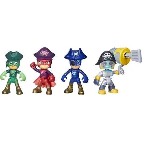 Pj Masks Pirate Power Hero Vs Villain 4 Pack