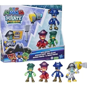 Pj Masks Pirate Power Hero Vs Villain 4 Pack
