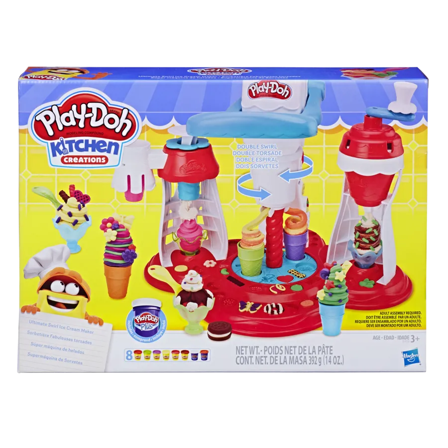Play-Doh Kitchen Creations Ultimate Swirl Ice Cream Maker