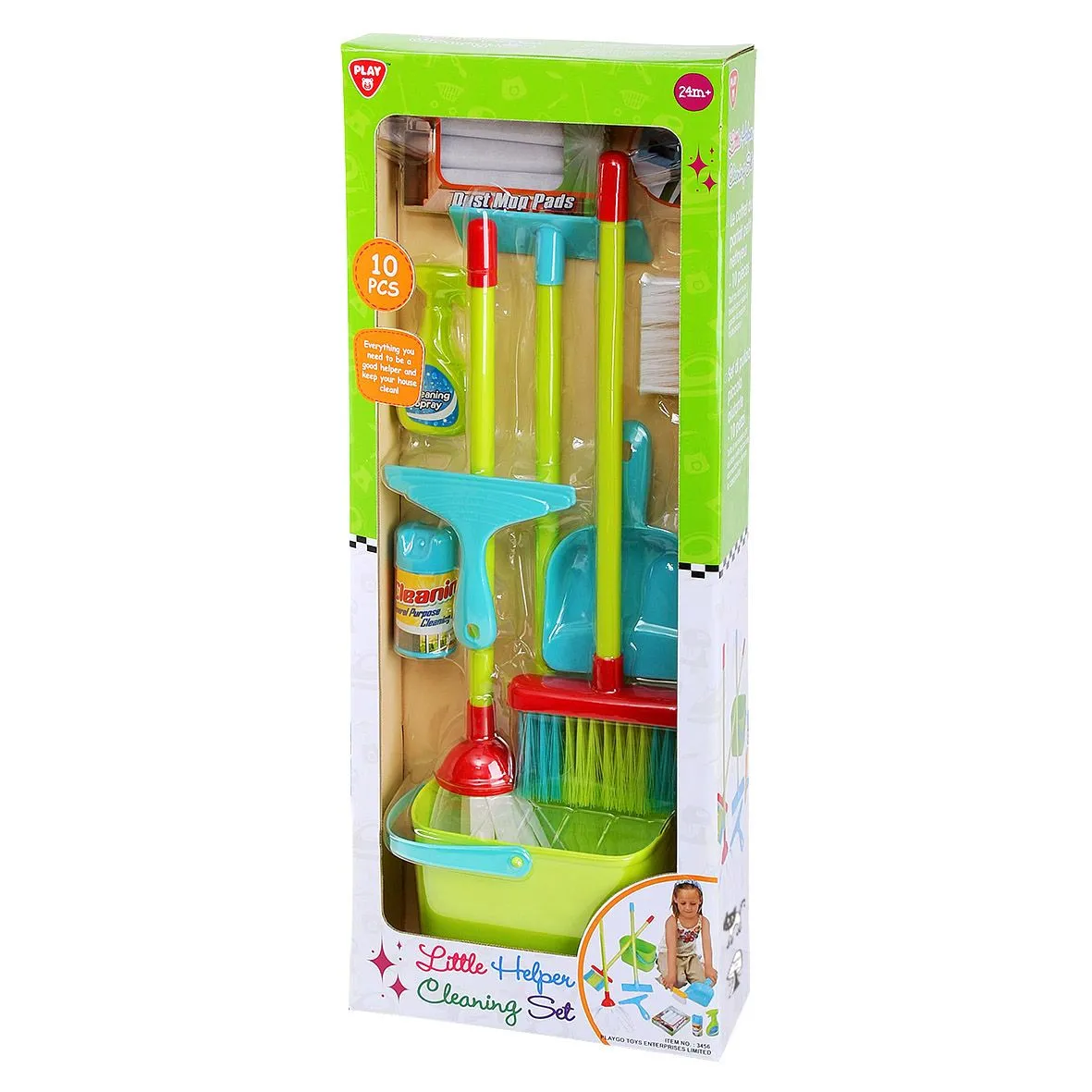 Playgo Toys Ent. Ltd. Little Helper Cleaning Set 10 Pieces