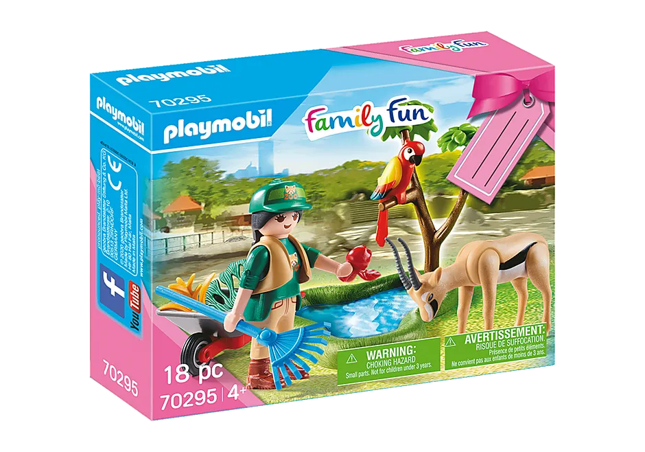 Playmobil 70295 Family Fun Zoo Gift Set