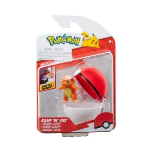 Pokemon Clip N Go Charmander & Poke Ball