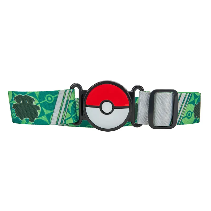 Pokemon Clip N Go Poke Ball Belt Set - Nest Ball & Poke Ball With Bulbasaur