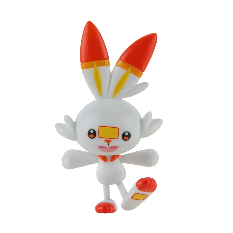 Pokemon Clip N Go Poke Ball Belt Set - Quick Ball & Premier Ball With Scorbunny