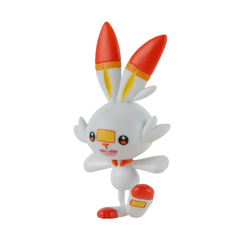 Pokemon Clip N Go Poke Ball Belt Set - Quick Ball & Premier Ball With Scorbunny