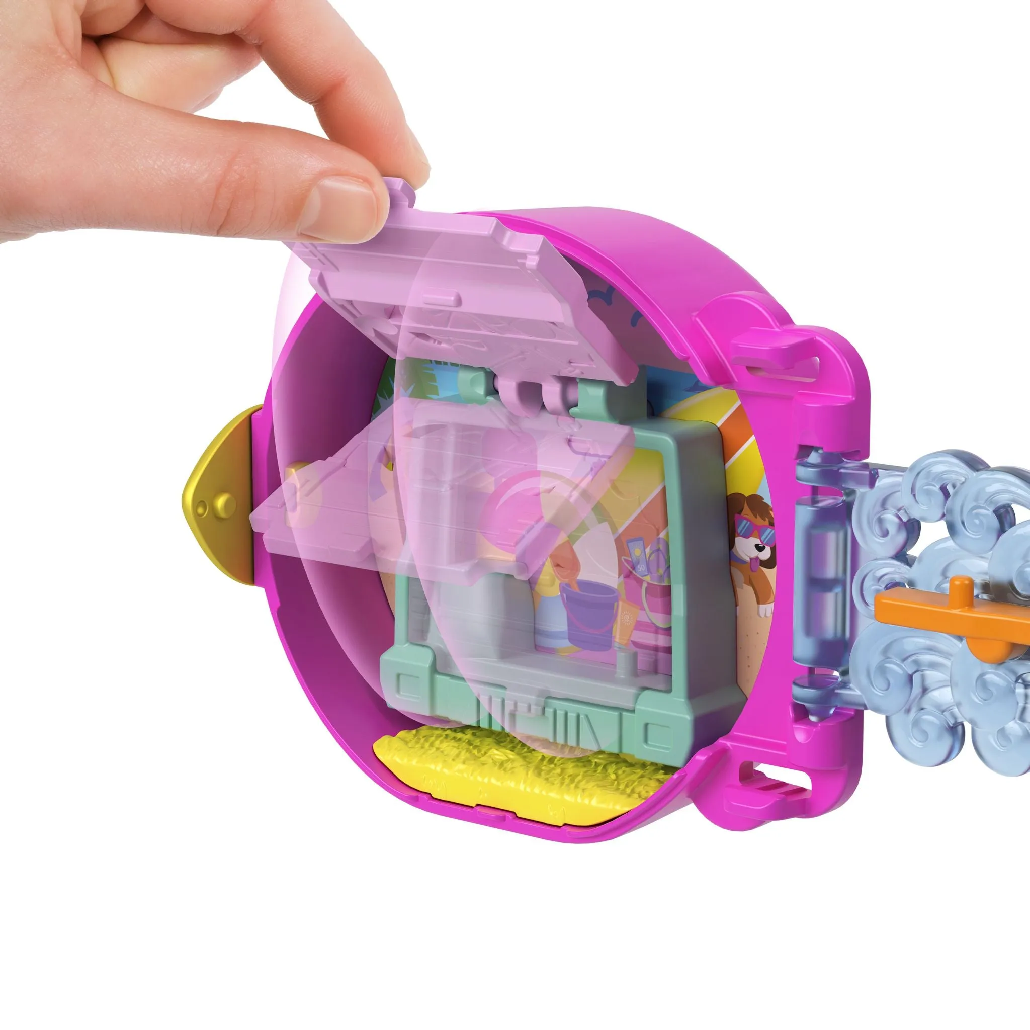 Polly Pocket On The Go Fun - Seahorse