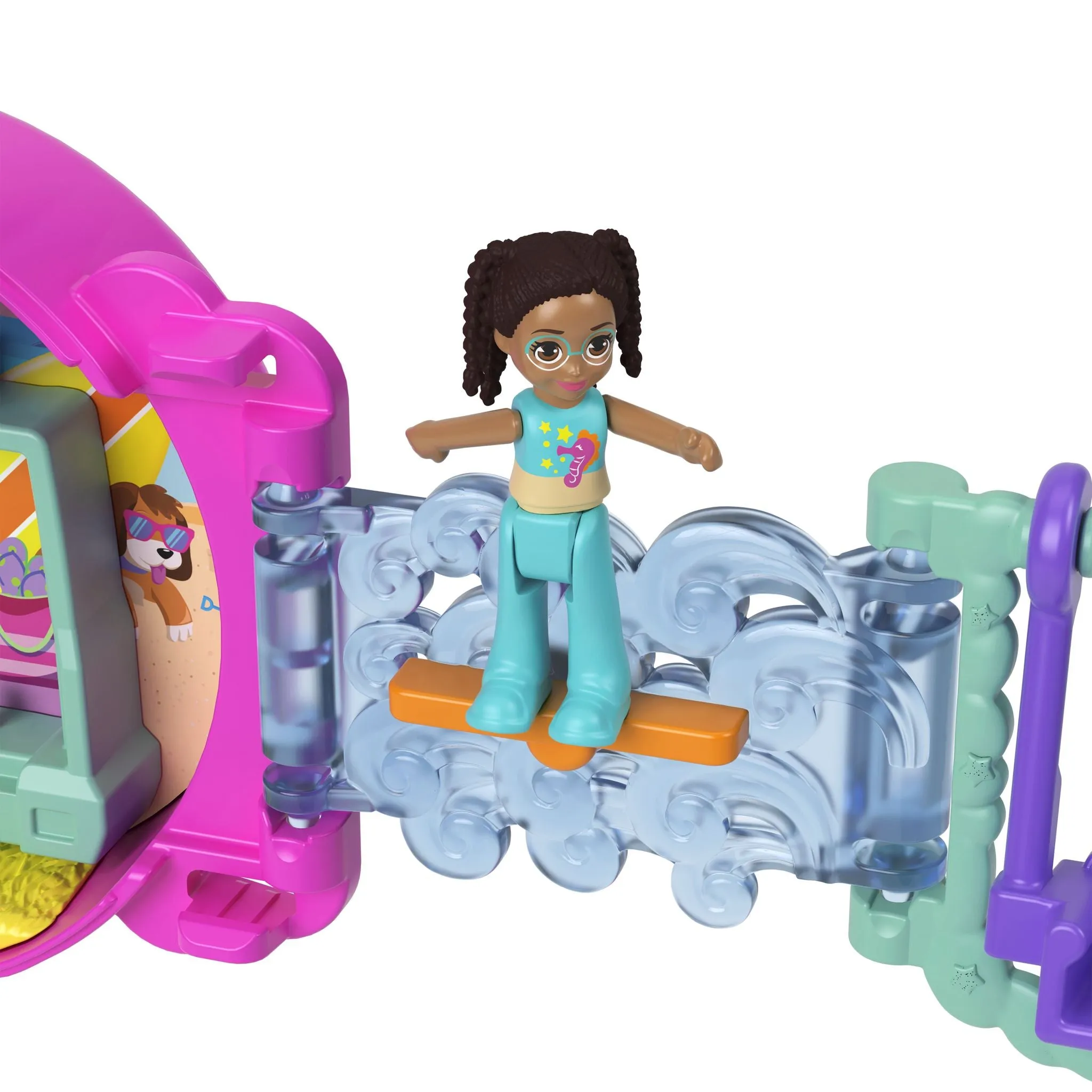 Polly Pocket On The Go Fun - Seahorse