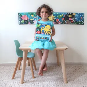 Poppik Panorama Aquarium Educational Poster with 750 Stickers