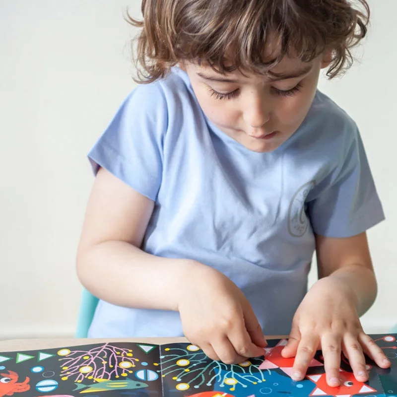 Poppik Panorama Aquarium Educational Poster with 750 Stickers