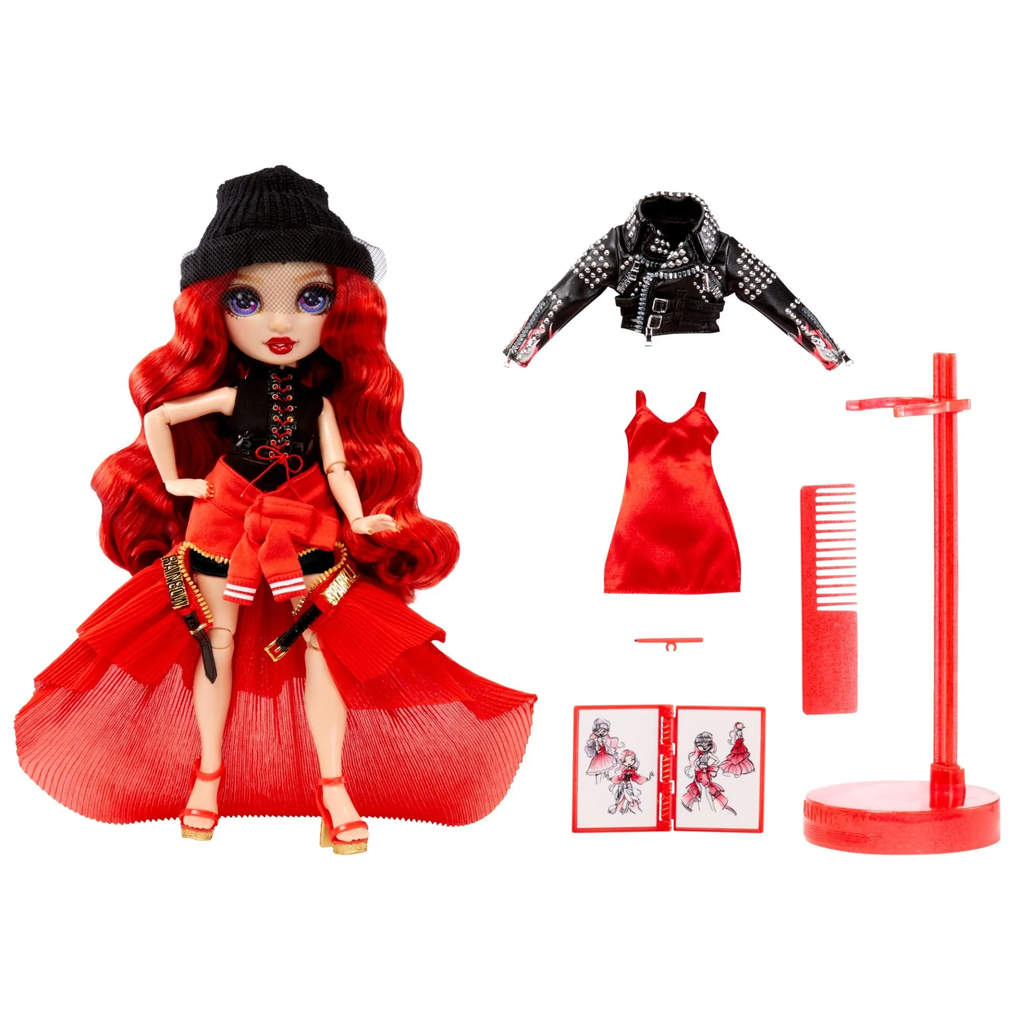 Rainbow High Fantastic Fashion Doll - Ruby