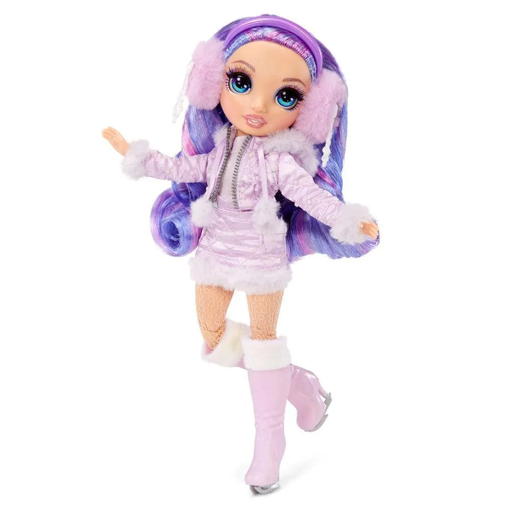 Rainbow High Winter Break Fashion Doll Violet Willow Playset