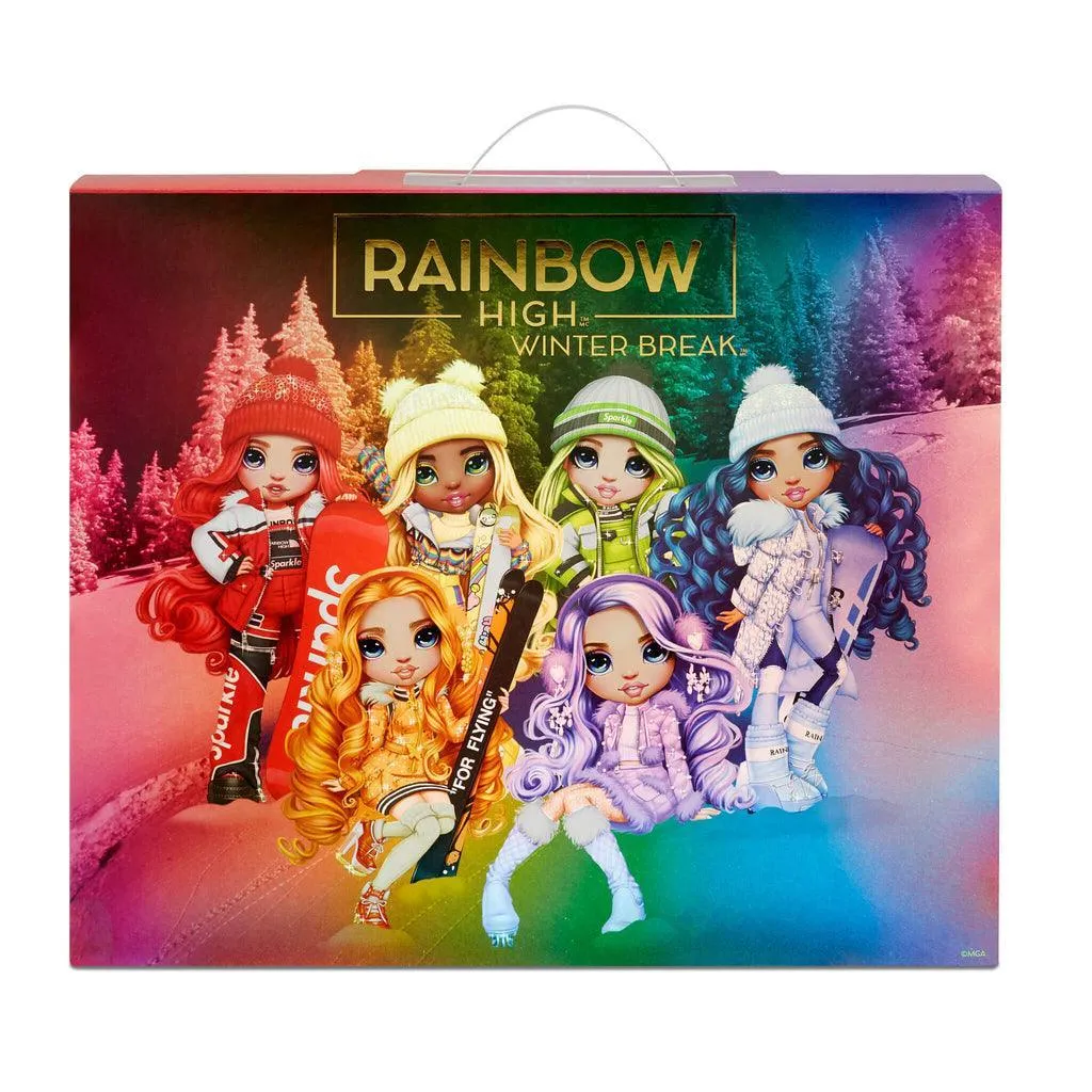 Rainbow High Winter Break Fashion Doll Violet Willow Playset