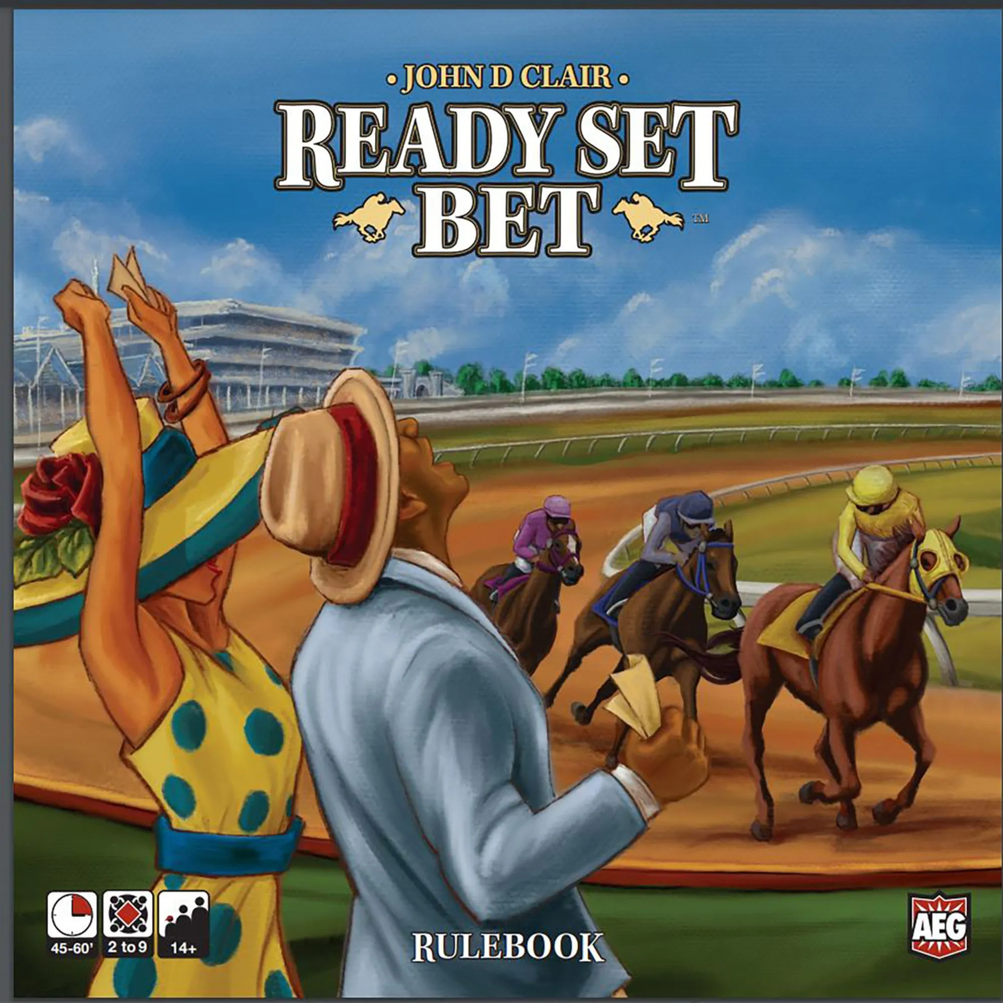 Ready Set Bet Horse Racing Board Game by Alderac Entertainment Group