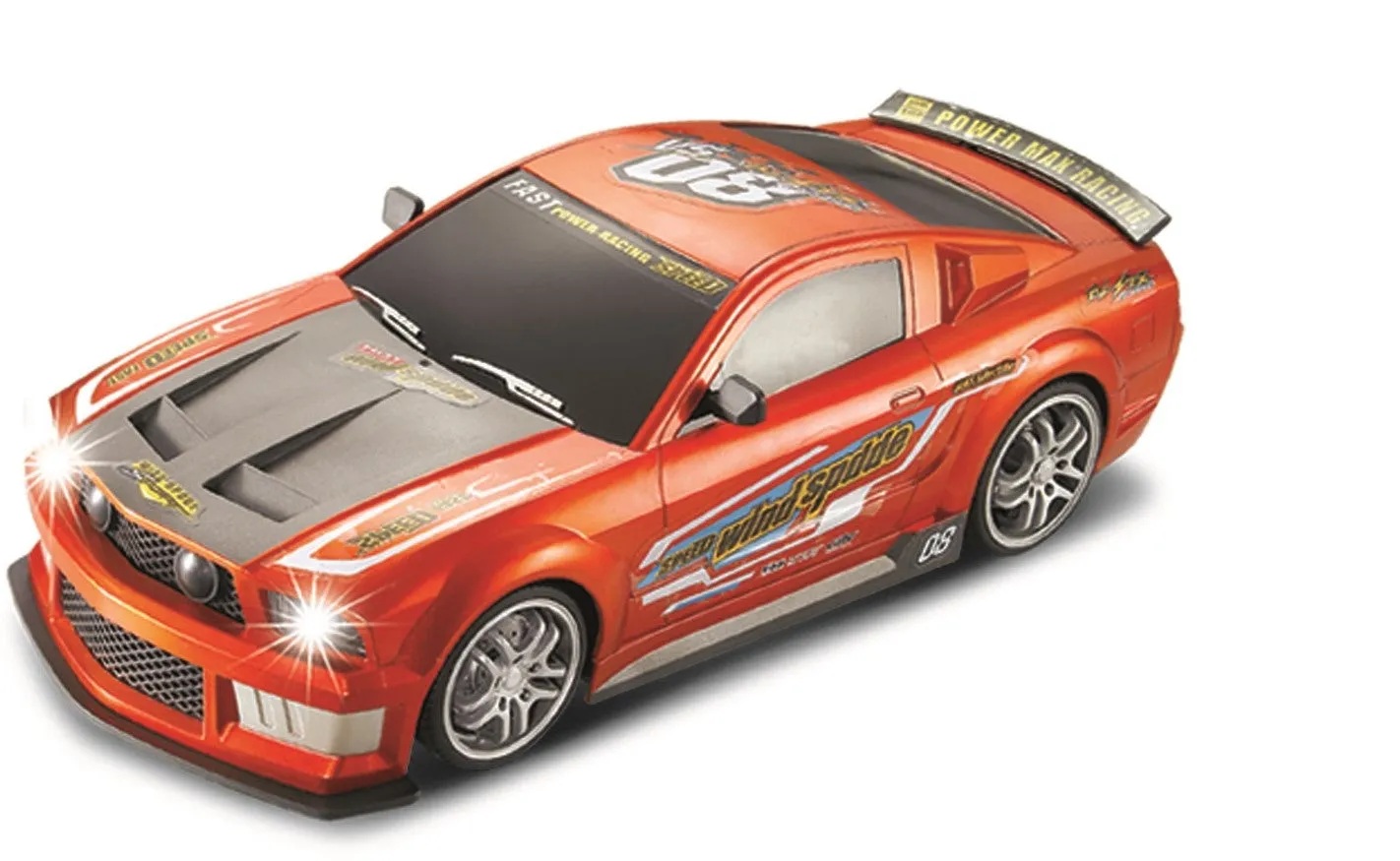 REMOTE CONTROL 1:12 TOURING CAR FORD MUSTANG ORANGE