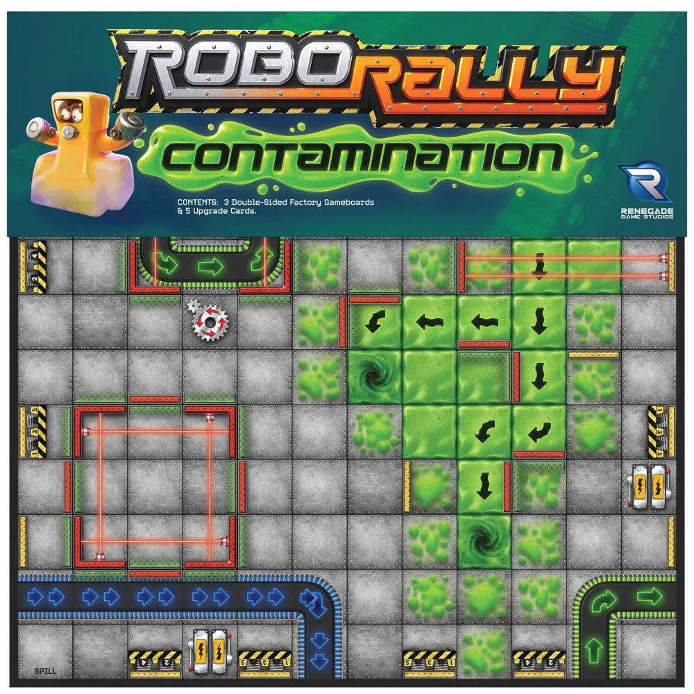 Robo Rally Contamination Expansion - Strategy Board Game