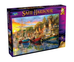 SAFE HARBOUR LIGHTS ON THE HARBOUR 1000 PIECE PUZZLE