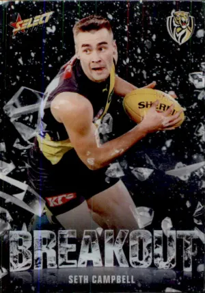Seth Campbell, B67, Breakout, 2025 Select AFL Footy Stars