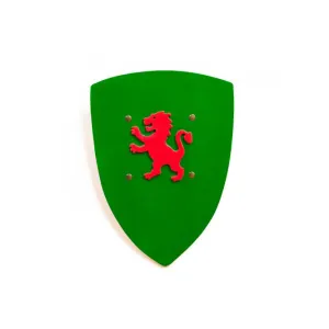 Shield Kamelot Green Lion