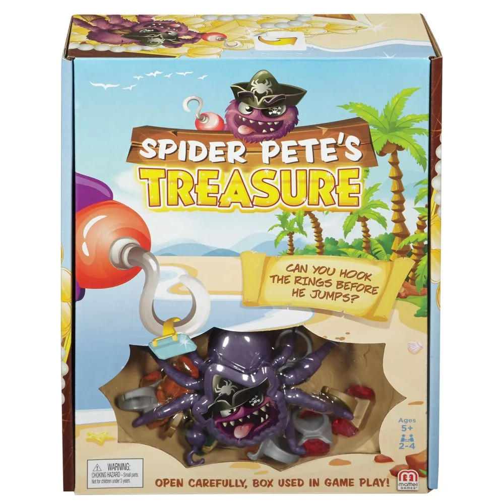 SPIDER PETE'S TREASURE GAME