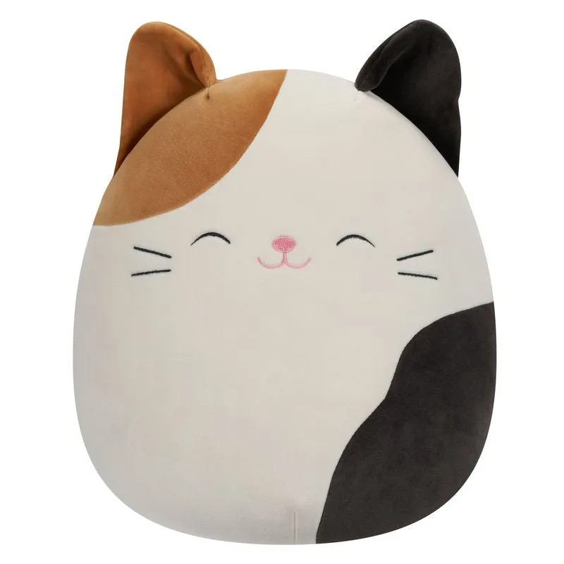 Squishmallows 12 Inch Plush S16 Cam Brown And White Calico Cat