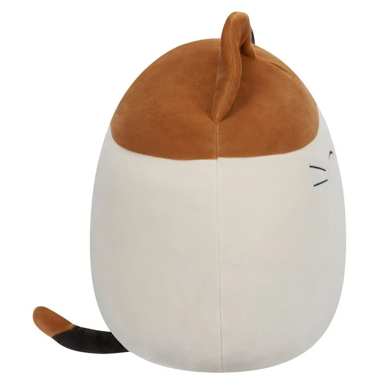 Squishmallows 12 Inch Plush S16 Cam Brown And White Calico Cat