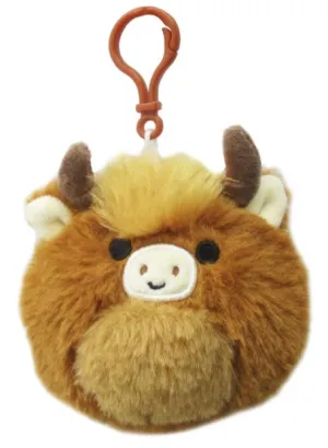 Squishmallows 3.5Inch(8cm) Wildlife Clip-On Wilfred