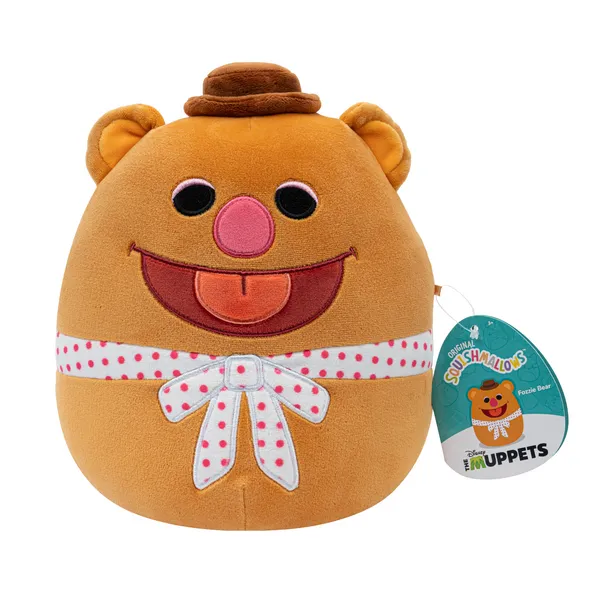 Squishmallows 8 Inch Series 20 Muppets Fozzie Bear