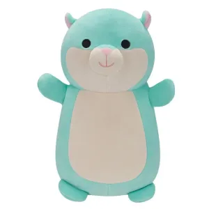 Squishmallows Hugmees Squad 14 Inch Plush Hobart The Teal Hamster