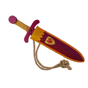 Sword Softik with Pouch Garnet Dragon
