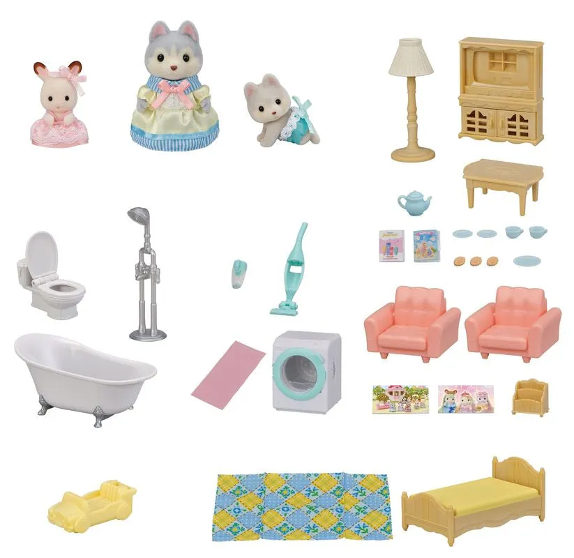 Sylvanian Families Red Roof Home Secret Attic Gift Set