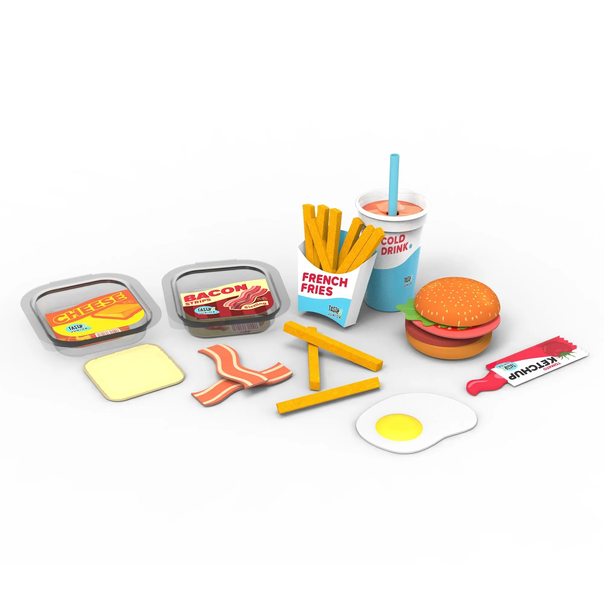 Tasty Junior Prep N Plate Burger 27 Piece Set