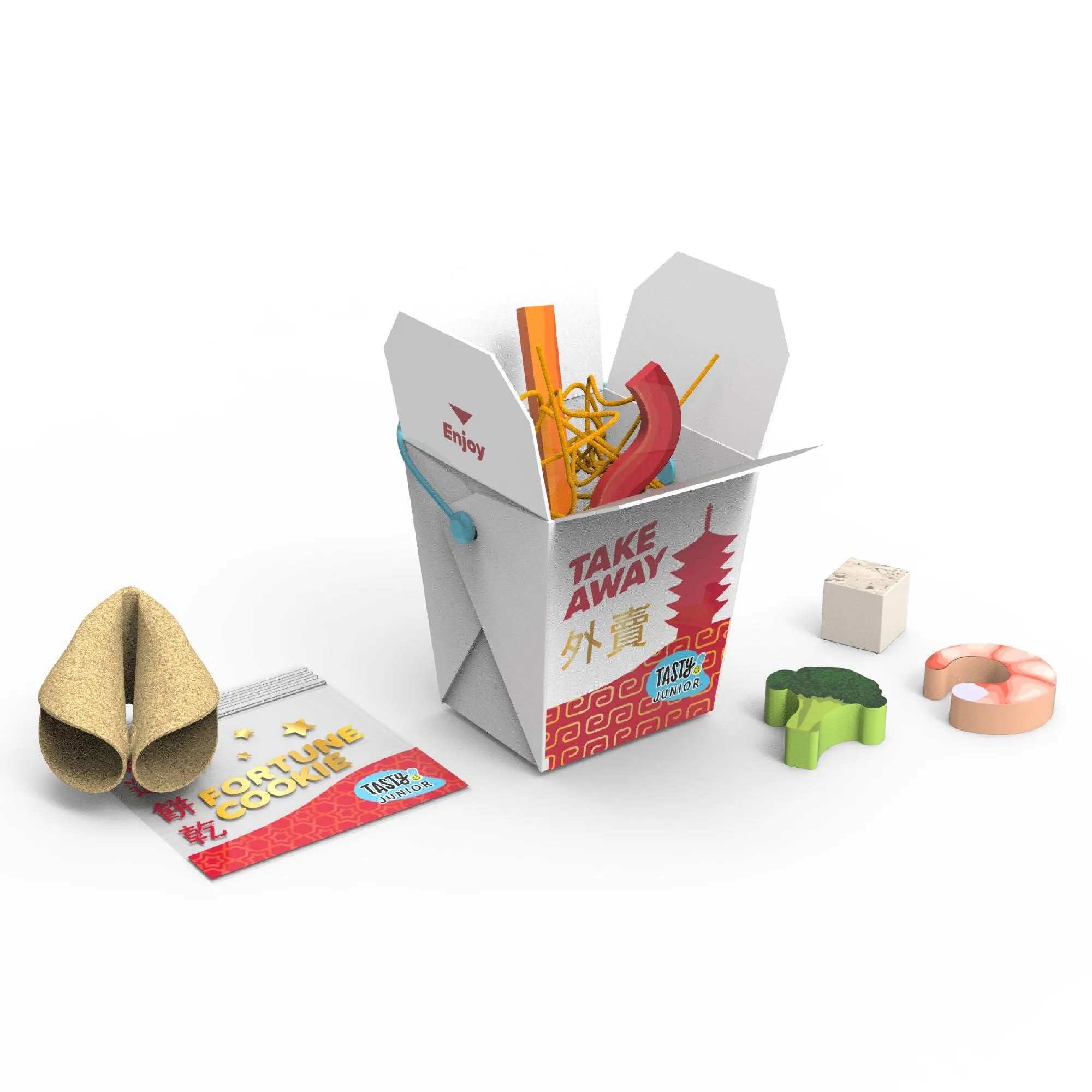 Tasty Junior Prep N Plate Noodle 21 Piece Set