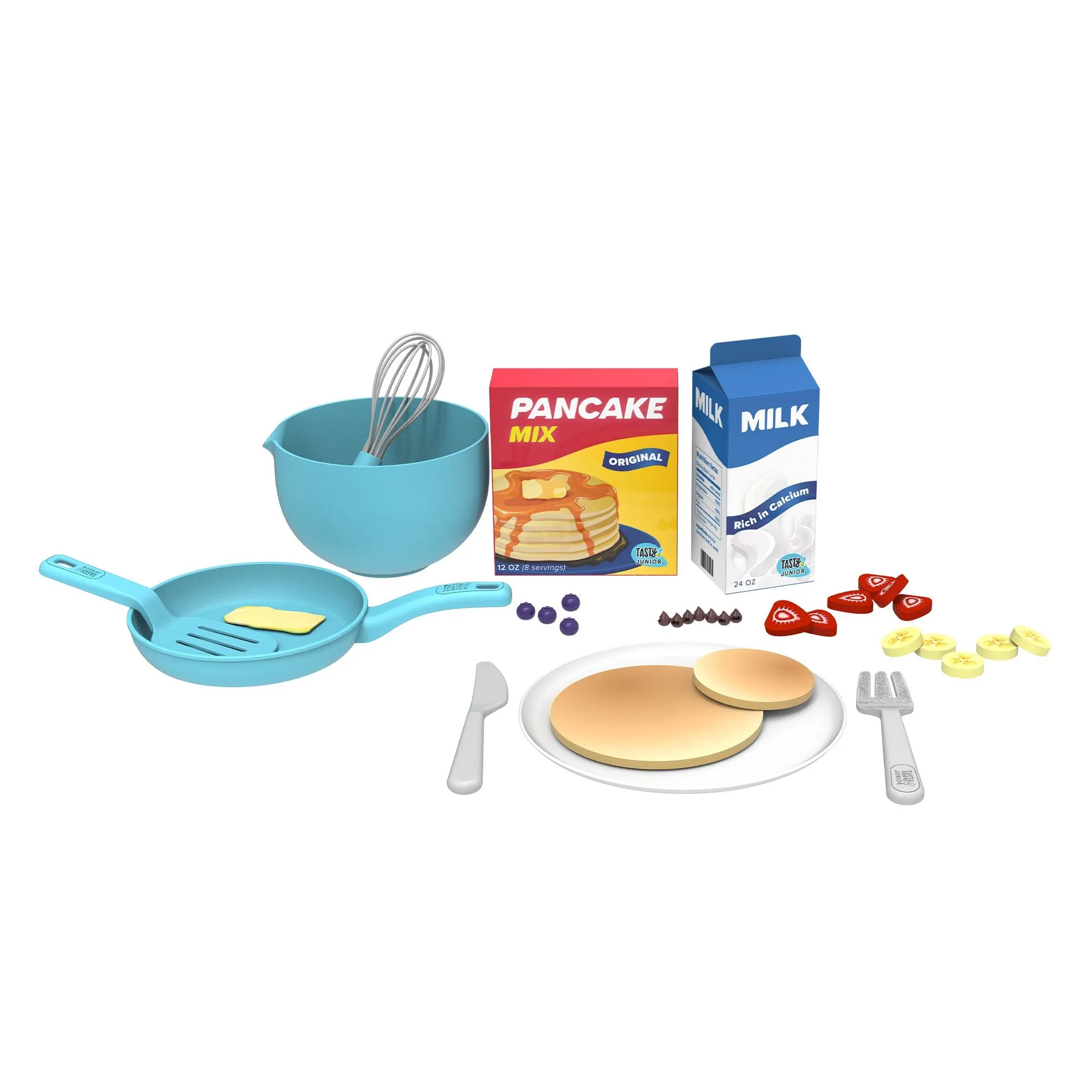 Tasty Junior Prep N Plate Pancake 28 Piece Set