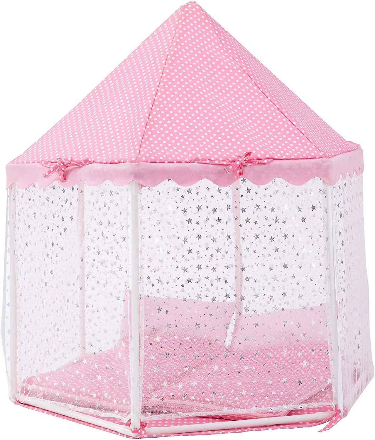 Teamson USA TD-13029A Olivia's Little World TD-13029A Dolls Tent with Sleeping Bags Pink